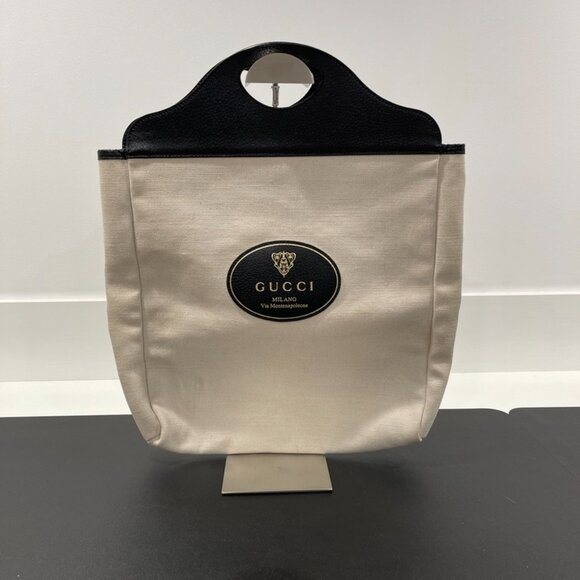 Gucci Canvas Market Bag (174390) - Picture 1 of 8